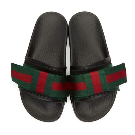 gucci bow slides review|Gucci slip on sandals review.